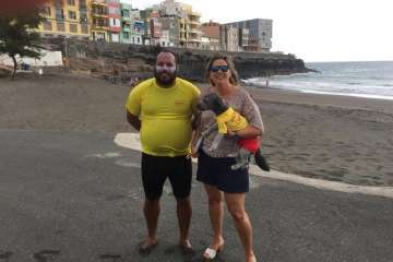 La limpieza de fondos marinos de La Garita 'rueda' con éxito (Foto TA)
